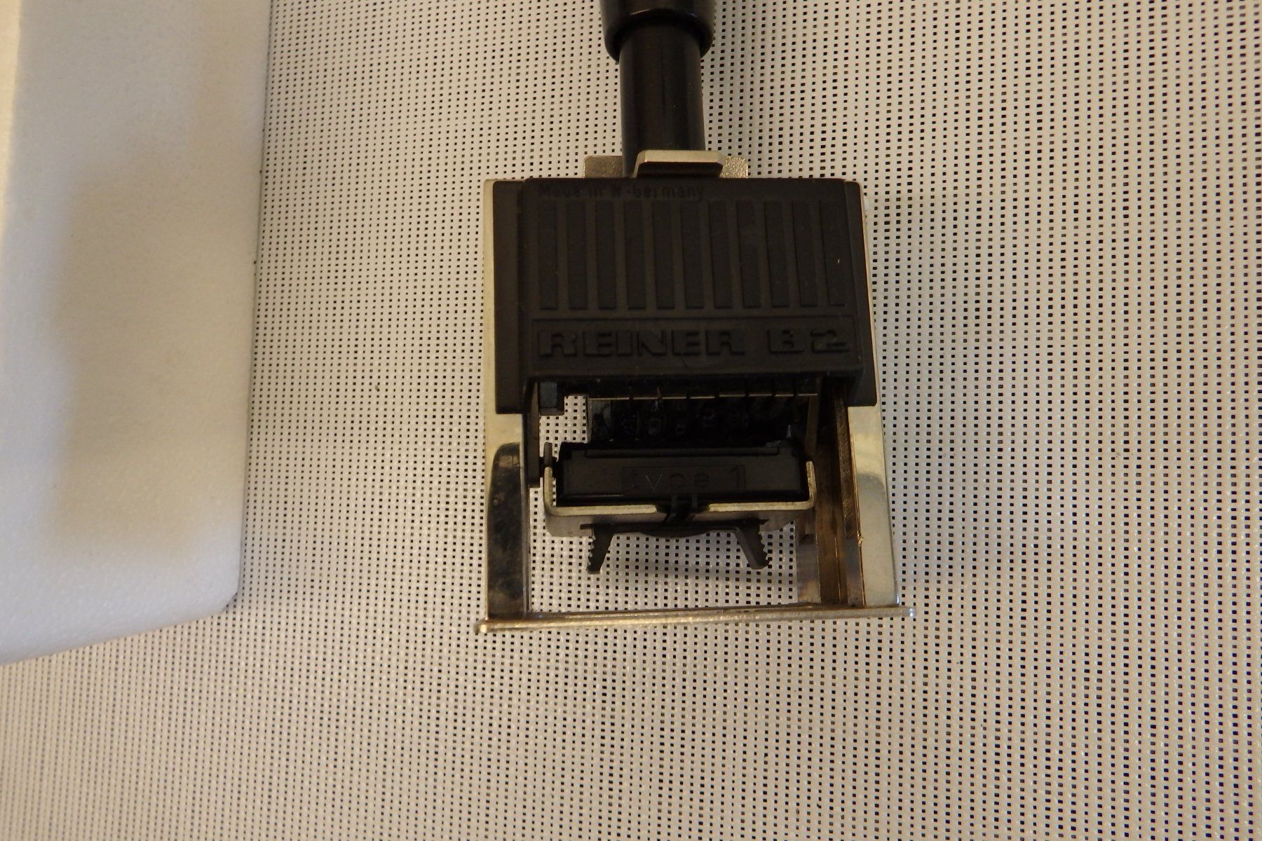 Timbri: Nummerierungs-Stempel oder Paginiermaschine Reiner B2 – Usato da Bischofszell venduto da Museumscafe 6