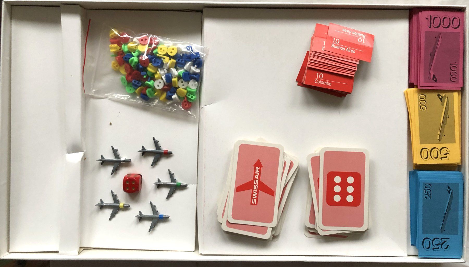 Giochi: SWISSAIR - Brettspiel - 1979 – Usato da Schaffhausen venduto da durruti 2
