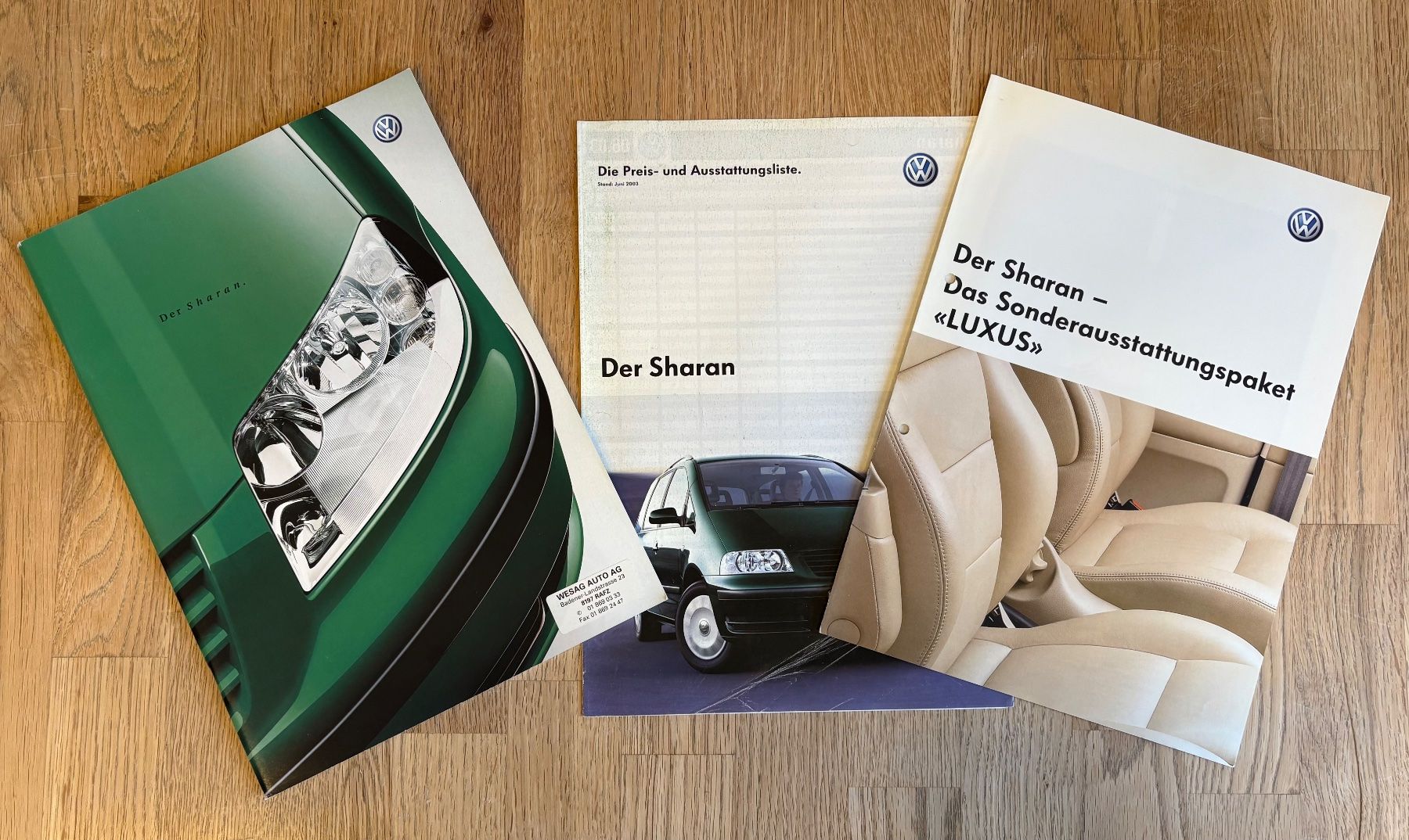 VW Documenti: Prospekte VW Sharan – Usato da Freienstein venduto da Golfbueb 4