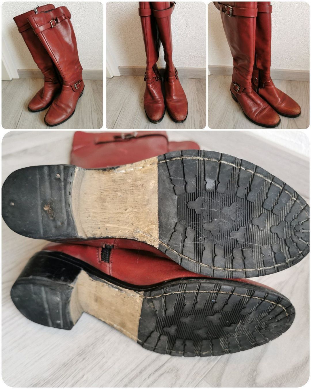 Scarpe da donna: Leder Damenstiefel Gr. 36 – Usato da Seuzach venduto da Tureda 7