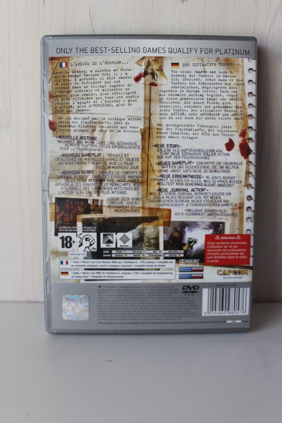 Jeux: Resident Evil 4 Platinum - PS2 / PlayStation 2 – D'occasion à Ebertswil par Ricogoeritz 1