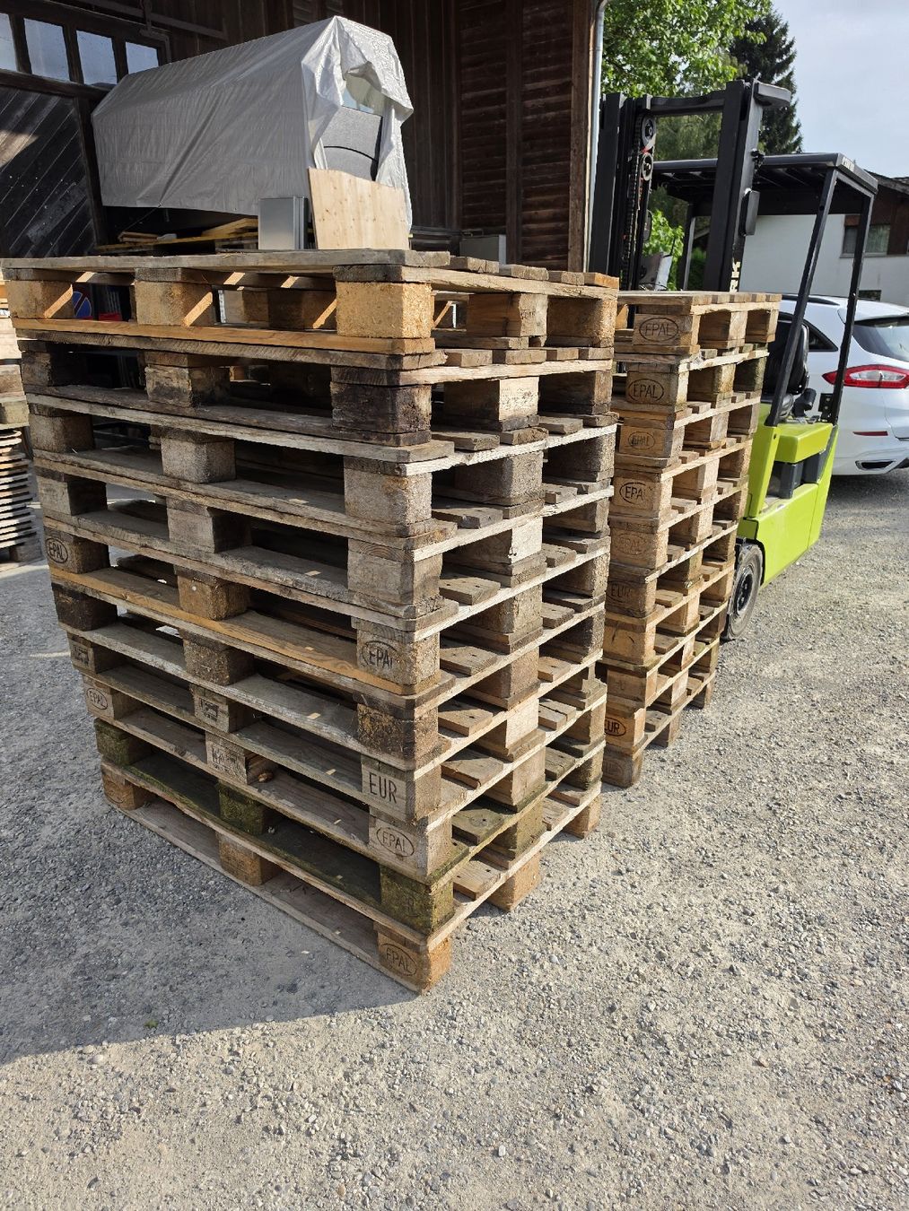 Pallets:  Europaletten gebraucht Ab 1.- – Usato da Wuppenau venduto da Gastro.Wuppenau 3