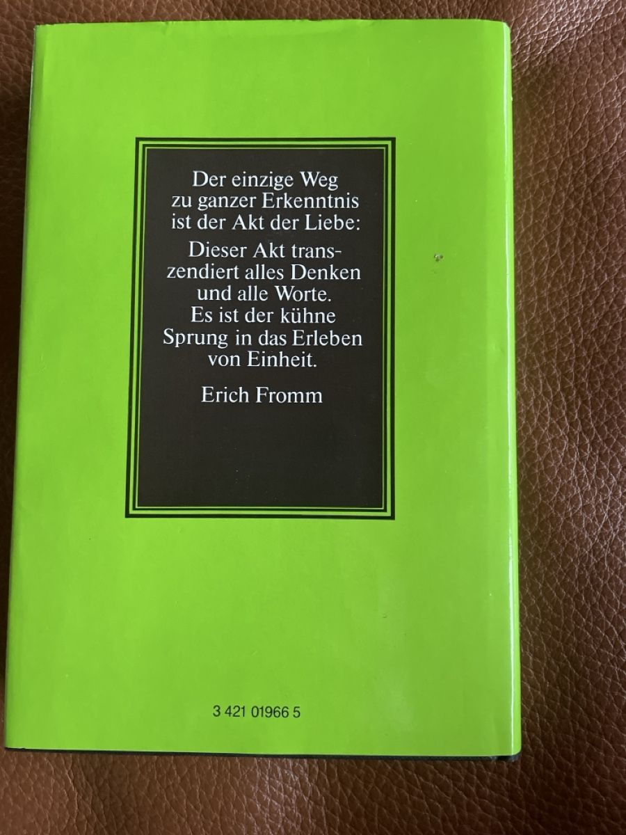 Libri: Die Kunst des Liebens, Erich Fromm – Usato da Freidorf TG venduto da ibipatria 1