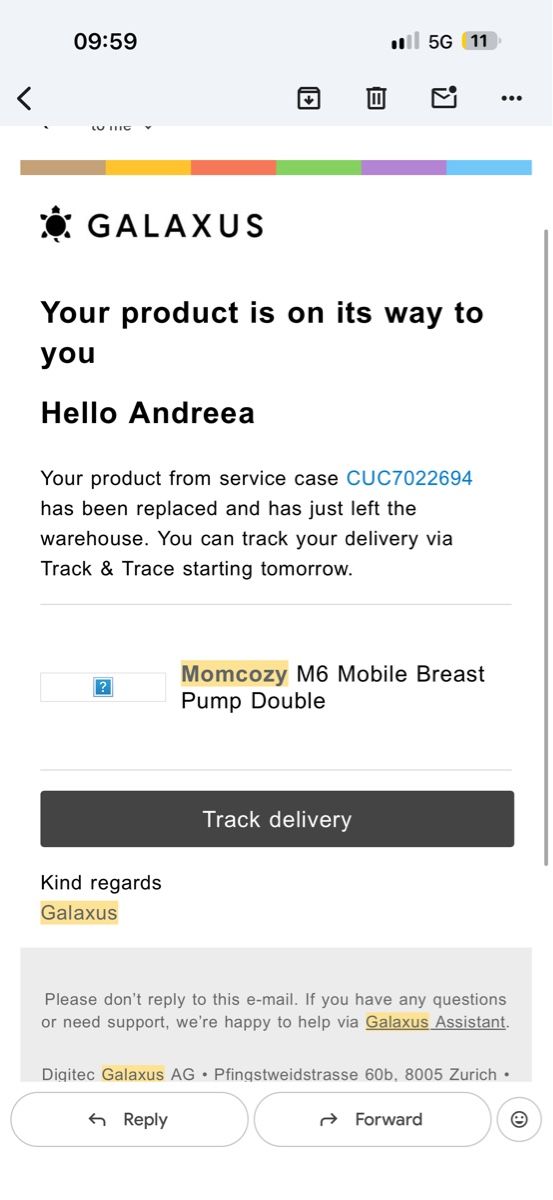 Momcozy Stillzubehör: Momcozy m6 breast pump  – Neu (gemäss Beschreibung) aus Edlibach von par_8h7s