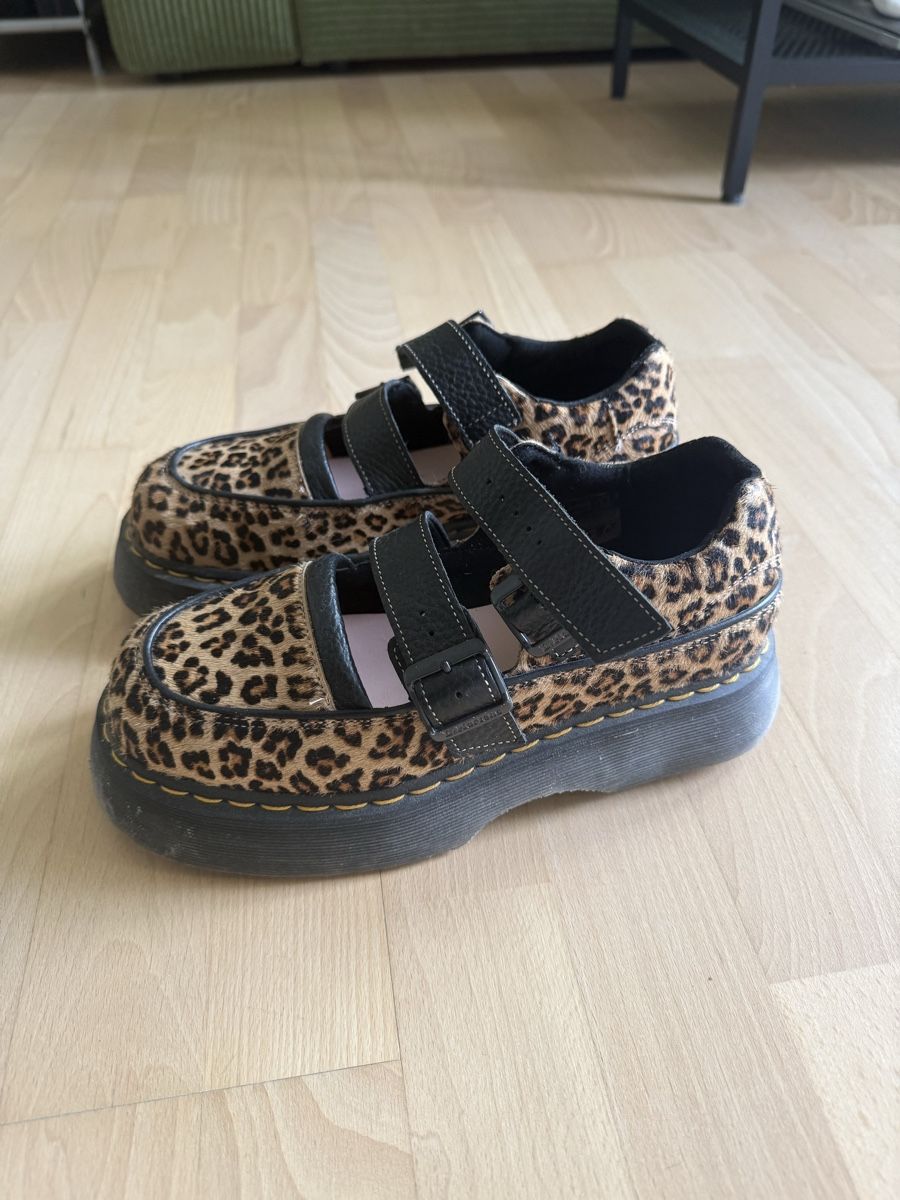Dr. Martens Scarpe da donna: Dr. Martens Mary Jane Leopard Gr. 38 – Usato da Zürich venduto da Kimgk 1