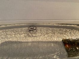 Schale GONDOLA von Hergiswil.B=7cm L=38cm --LP 98.-