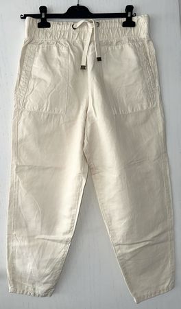 ZARA HOSE GR. S LEINEN neuwertig