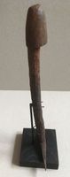 Sculpture érotique. Phallus (pénis) en fer. Art populaire