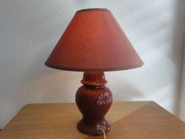 rosa Tischlampe