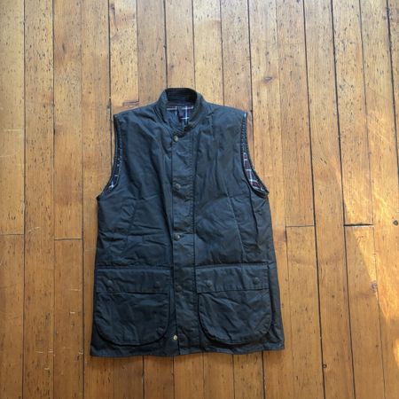 Barbour Weste 'Westmorland' gewachst schwarz