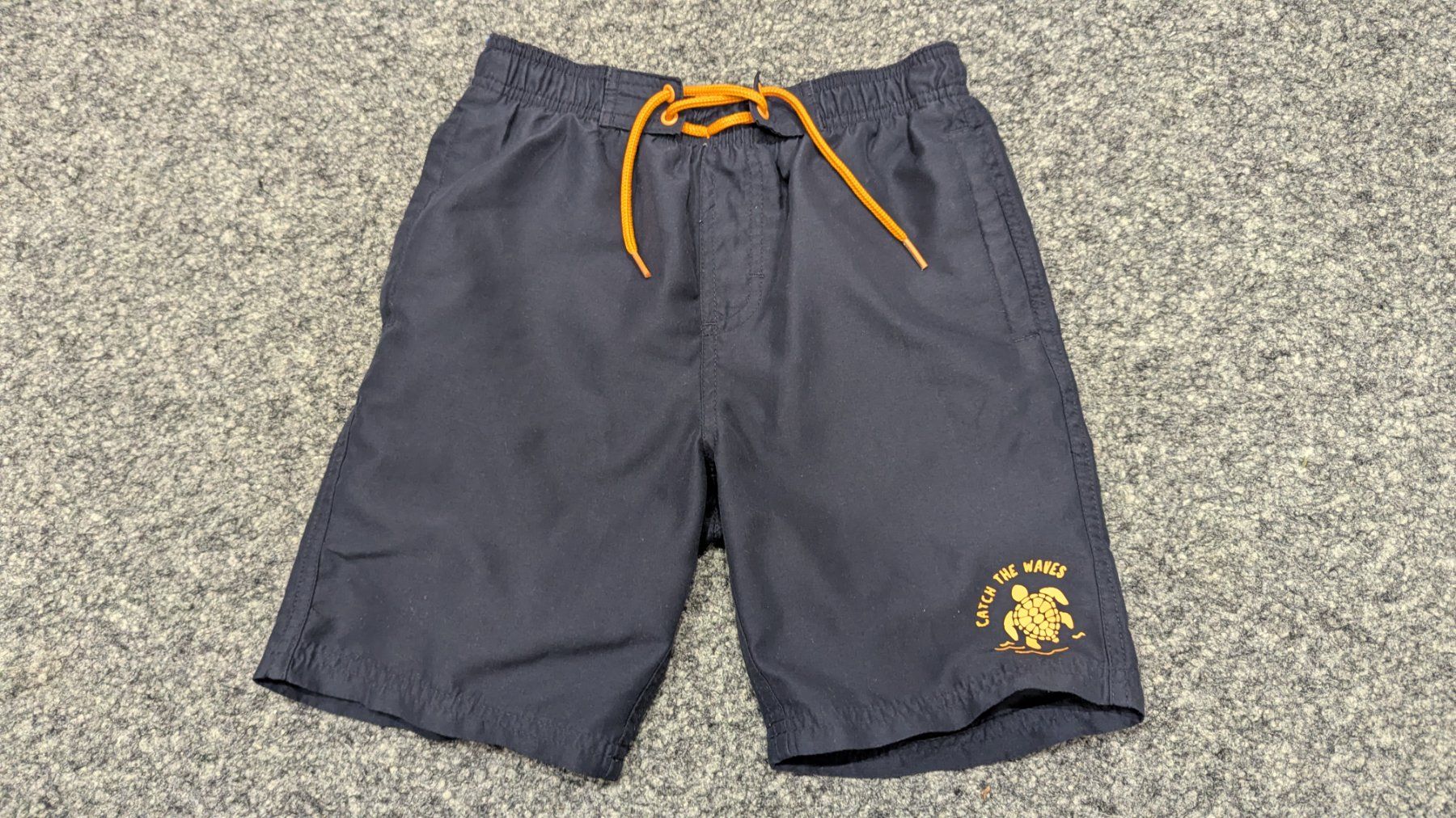 Costumi da bagno: Schwarz-orange Badehose – Usato da Frauenfeld venduto da mf2_yb66