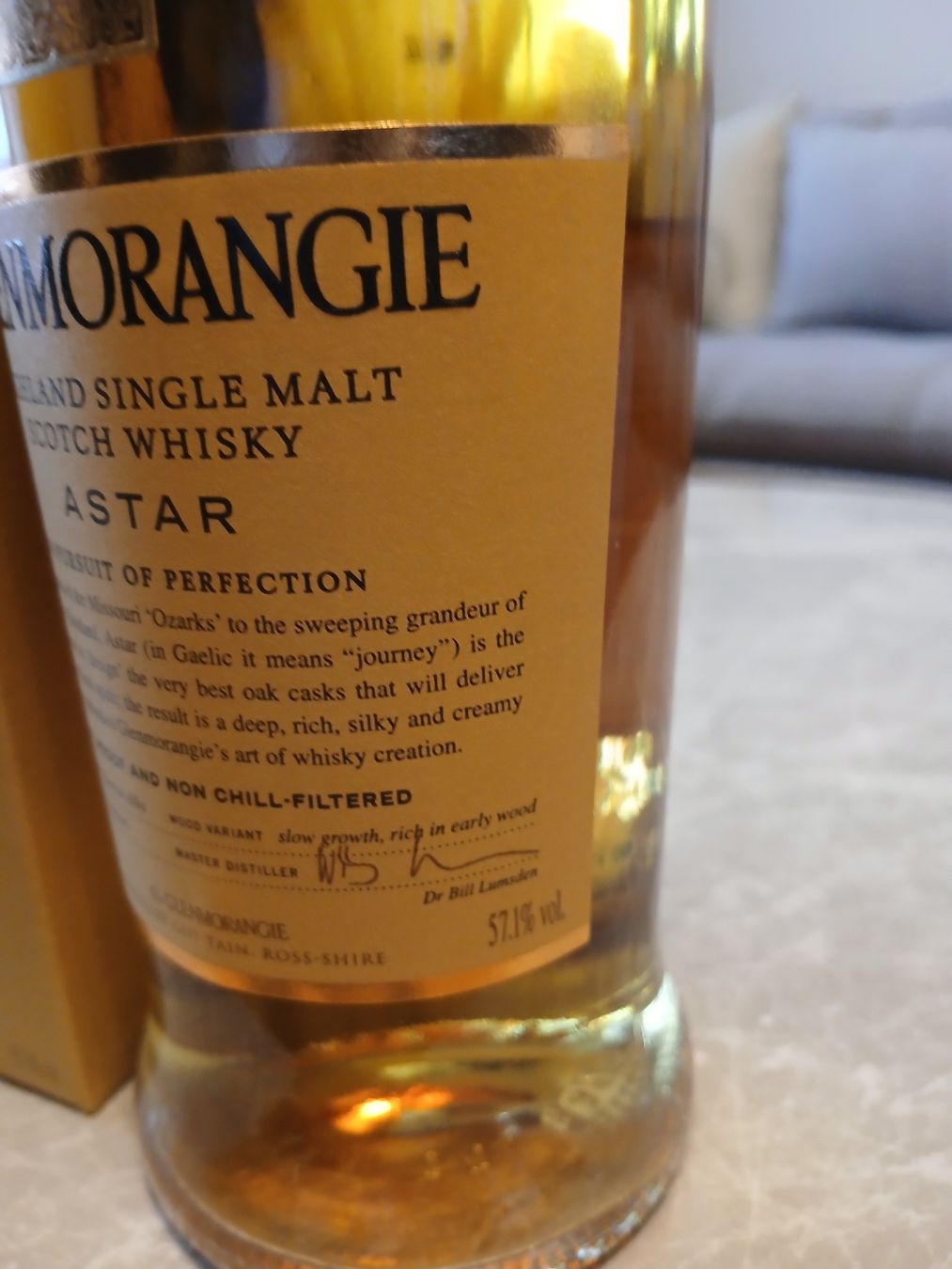 Glenmorangie Spirituosen: Glenmorangie Astar Cask 57,1% , 2008 – Gebraucht aus Kriens von Arthur73 1