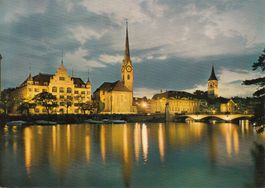 Zürich bei Nacht (3) ca. 1960