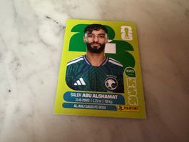 Panini Fussball WM 2026 Sticker KSA 14 Saleh Abu Alshamat