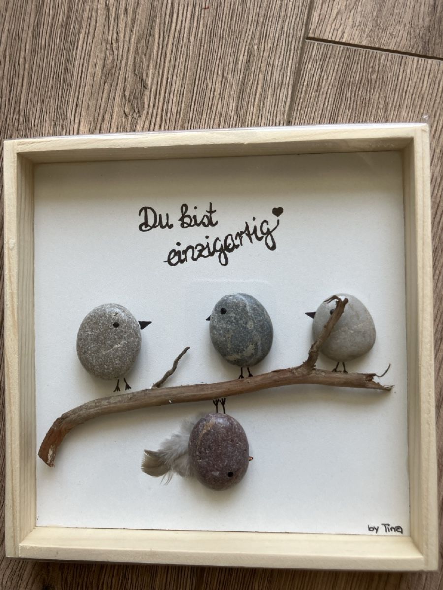 Foto & Immagini: Steinbild einzigartig - Vögel – Nuovo e nell'imballaggio originale da Reitnau venduto da Juda65
