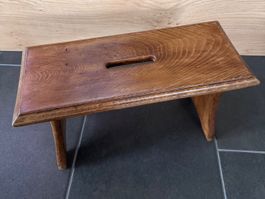 Alter Hocker Schemeli Pflanzenhocker Holzschemel Schemel