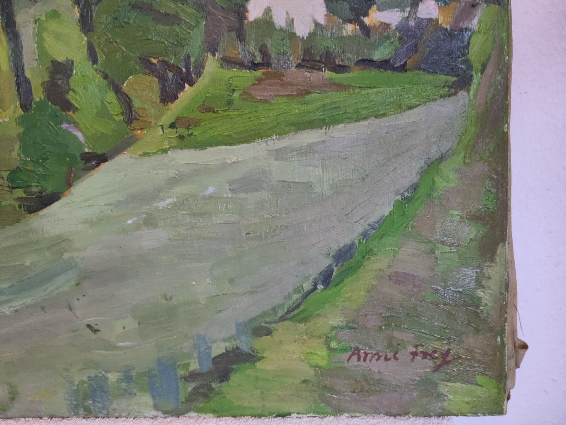 Dipinti: Anni FREY Landschaft mit Haus Ölbild – Usato da Zug venduto da RepTCG 4