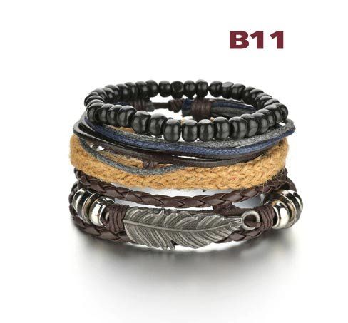 Bracciali & Braccialetti: Herren Leder Armband – Nuovo e nell'imballaggio originale da Liestal venduto da OMAROSHOP