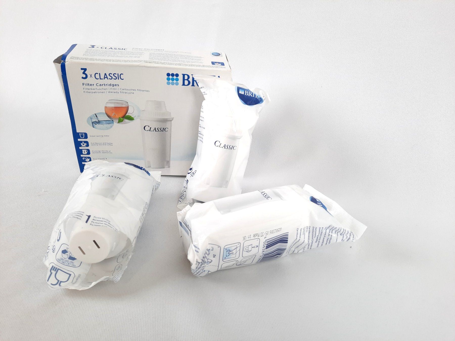 Sanitär: BRITA Filterkartuschen Classic – 3er-Pack – Neu (gemäss Beschreibung) aus Beinwil am See von Restwert_Beinwil