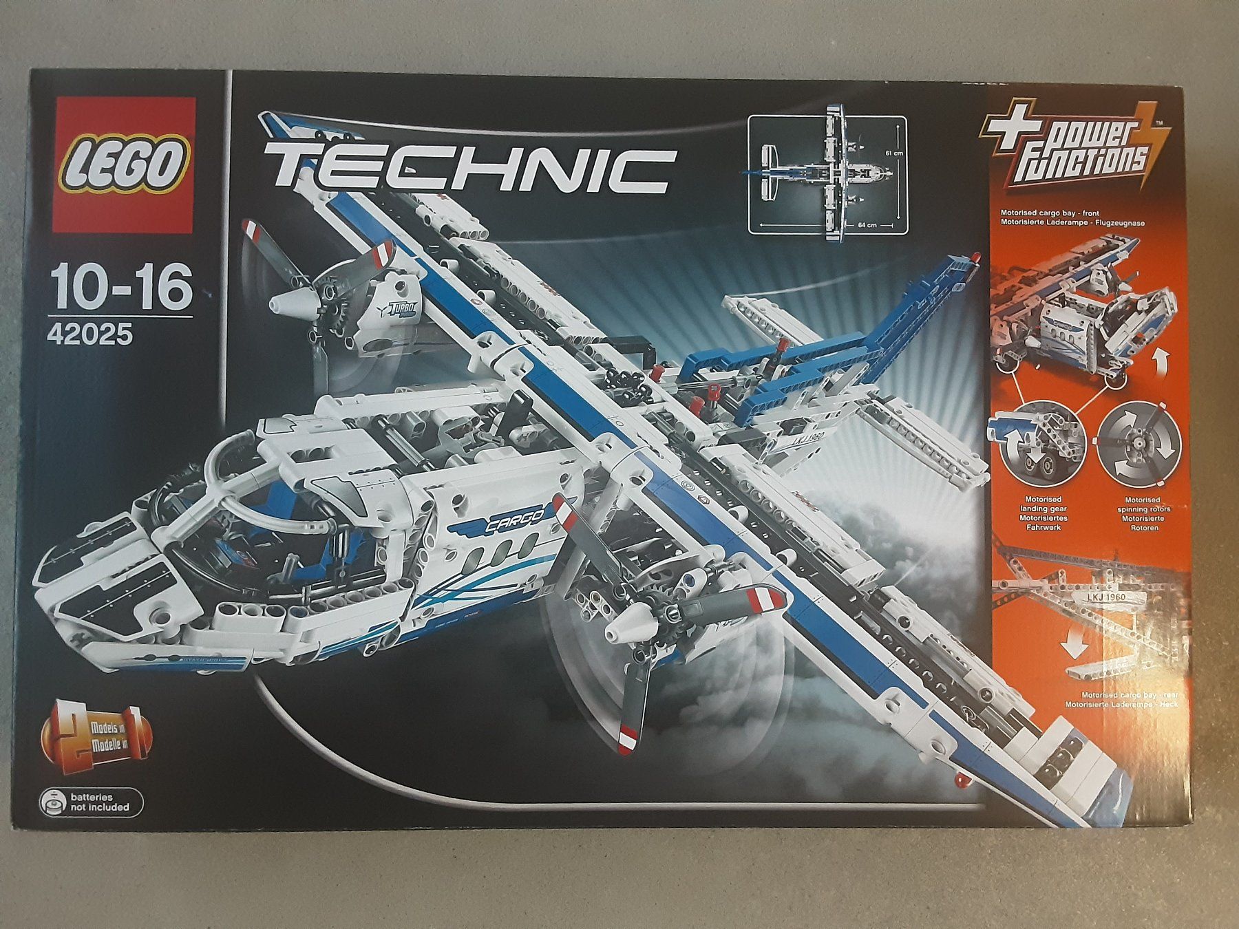 Lego Kit di costruzioni: Lego Set 42025 Transportflugzeug – Nuovo e nell'imballaggio originale da schüpfheim venduto da Tom0124