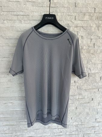 Odlo Sportshirt Funktionsshirt grau kurzarm Zustand gut L-XL