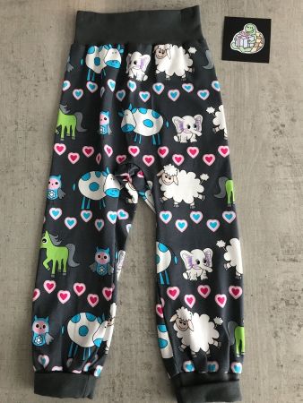 Tiere Pumphose Mitwachshose Gr. 104/110 Neu