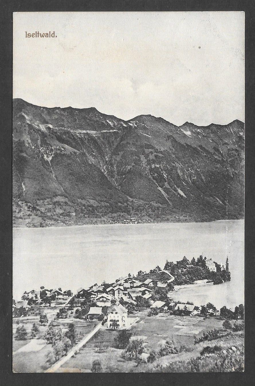 Cartoline postali: Iseltwald Teilansicht – Usato da Olten venduto da clotaldi