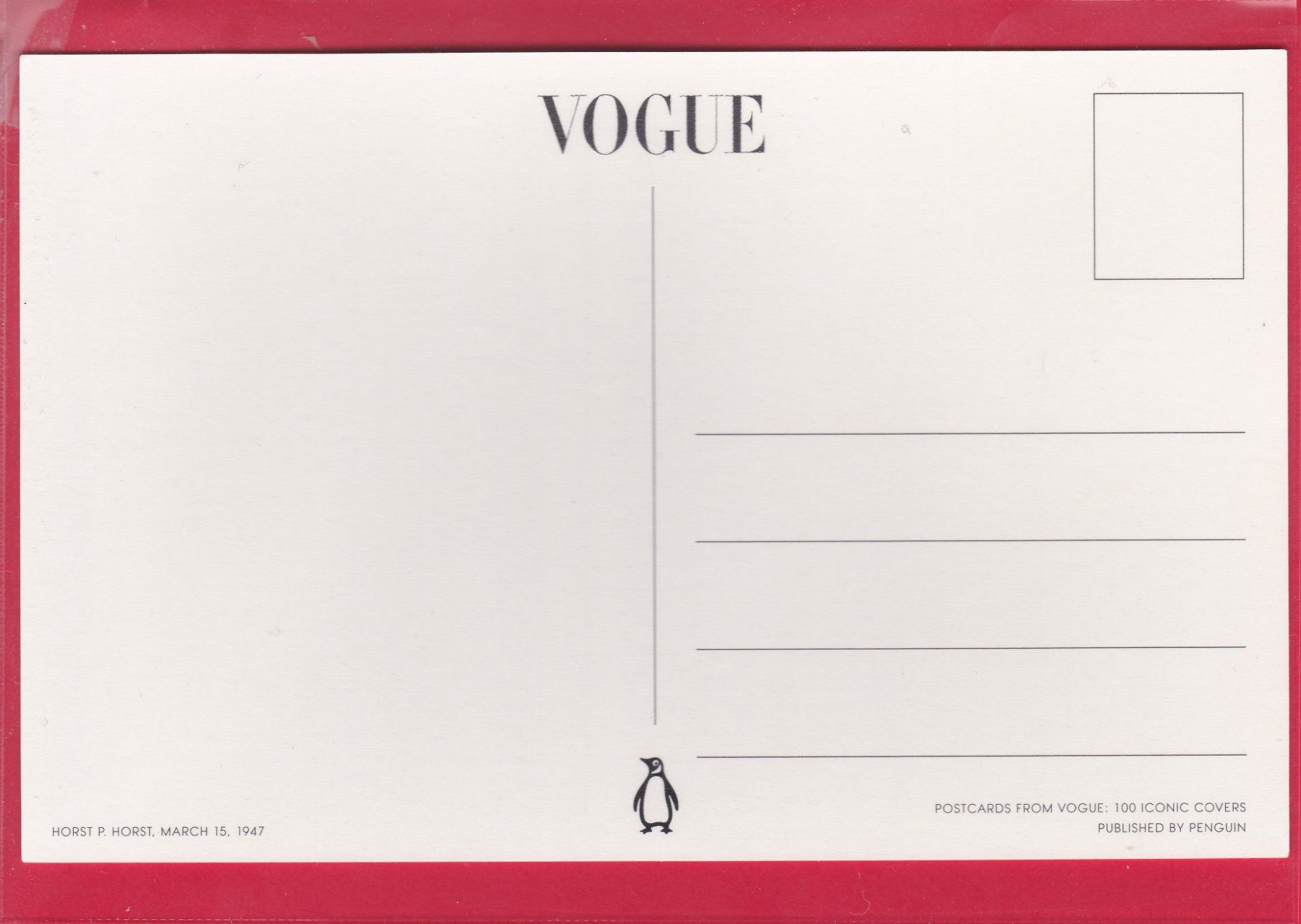 Cartoline postali: WERBE-KARTE VOGUE – Usato da Oberrieden venduto da Gebirgsstelze 1