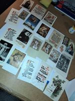 Alte religiöse Bilder/Kärtchen, Sammlung, Konvolut