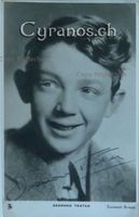 Desmond Tester (1919-2002) Schauspieler-Autogramm HITCHCOCK