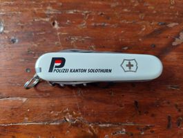 Polizei Sackmesser Viktorinox Kapo Solothurn