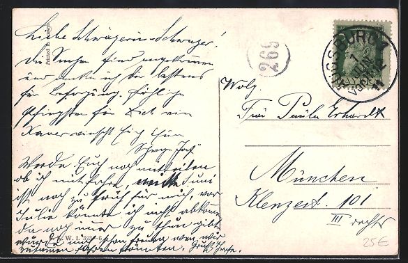 Cartoline postali: Fröhliche Pfingsten, vermenschlichte Ti – Usato da Berlin venduto da bartko-reher 1