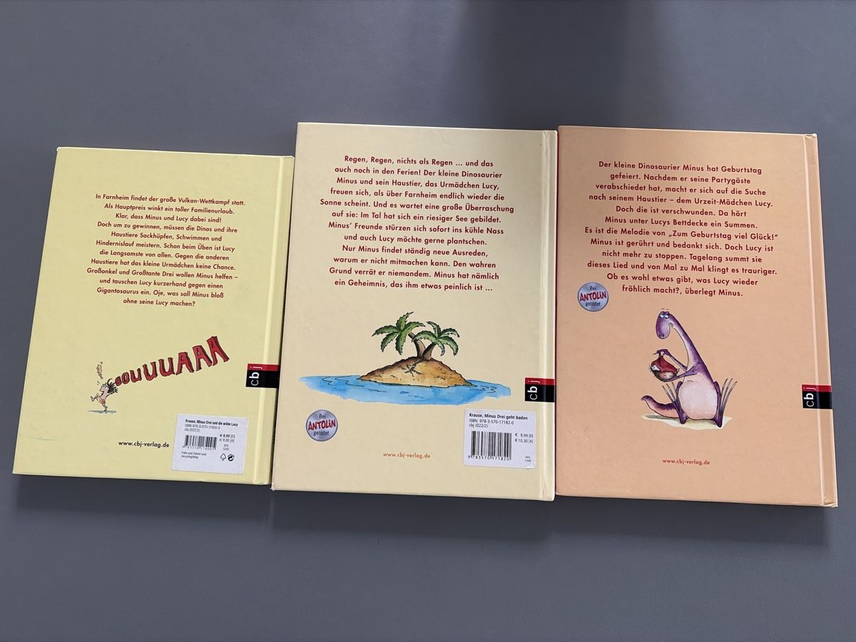 Libri: Minus Drei von Ute Krause – Usato da Gachnang venduto da Skyjumper 1