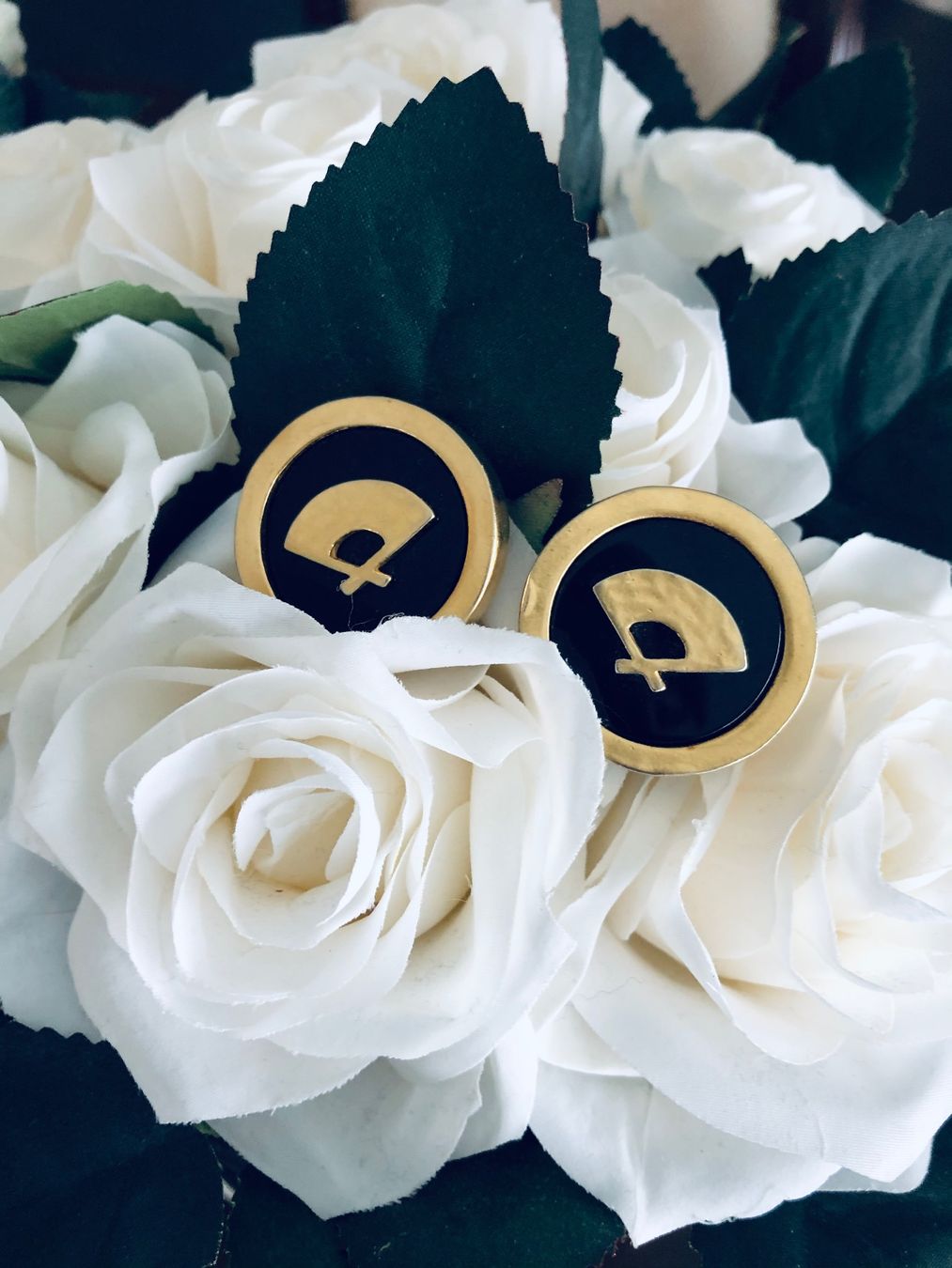 Karl Lagerfeld Orecchini pendenti & Orecchini a lobo: KARL LAGERFELD Vintage Clips – Usato da Winkel venduto da Glamour4You 7