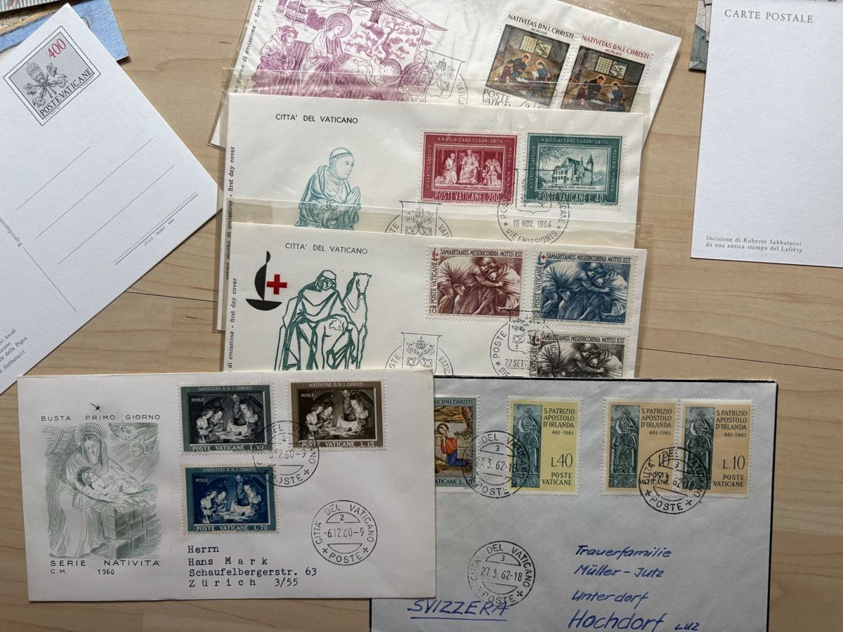Tutti i francobolli: Briefmarken Poste Vaticane  – Usato da Neunkirch venduto da dielocke72 1