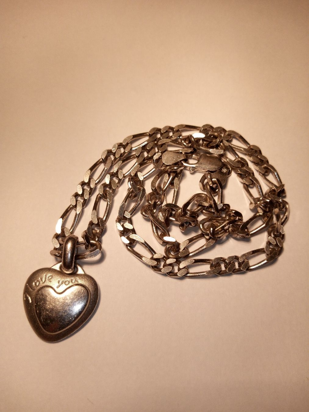 Catenine: Collana Argento 925 "I love you" – Usato da Linescio venduto da Pablo.wild 2