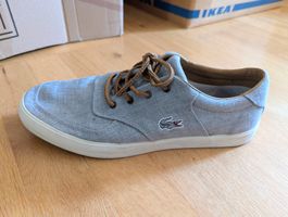 Lacoste Turnschuhe grau Herren Grösse 44