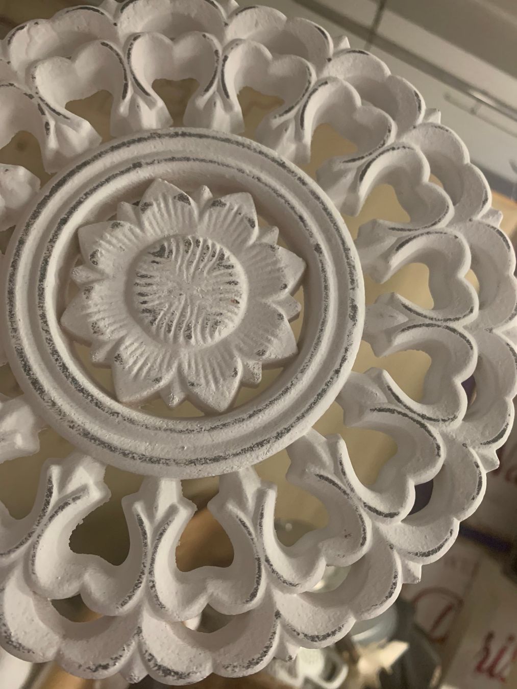 Tutte le decorazioni: Mandala Boho Deko Steller weiss – Usato da St. Gallen venduto da Miousch 3