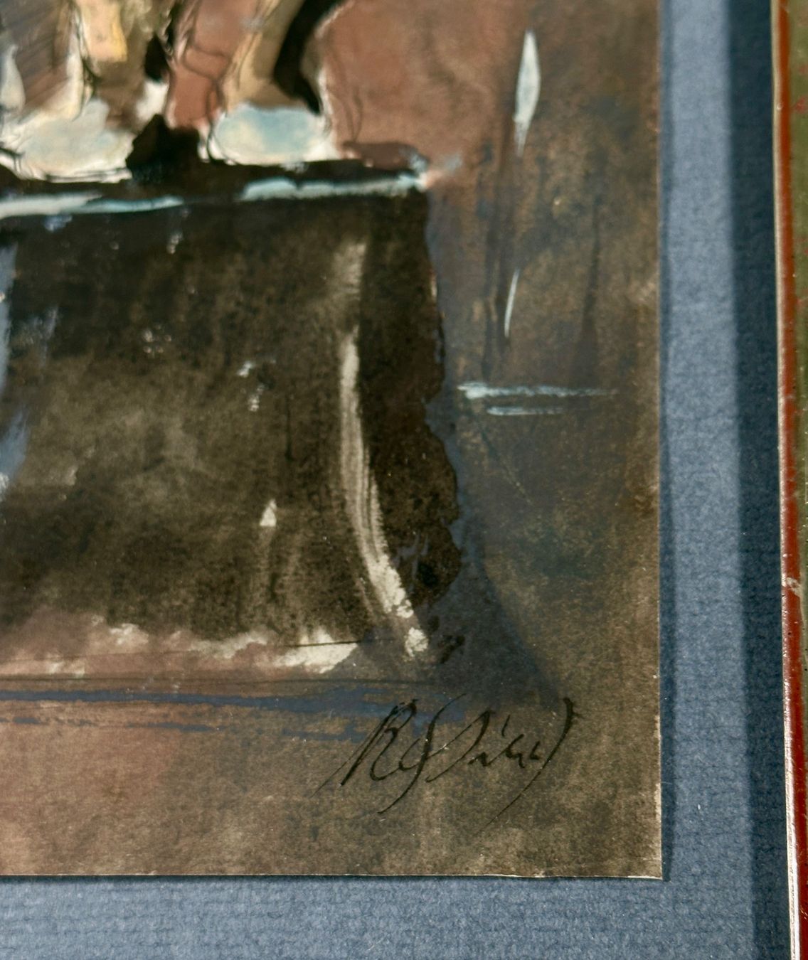 Dipinti: Robert Schürch Gouache – Usato da Horgen venduto da eli_9xdn 3