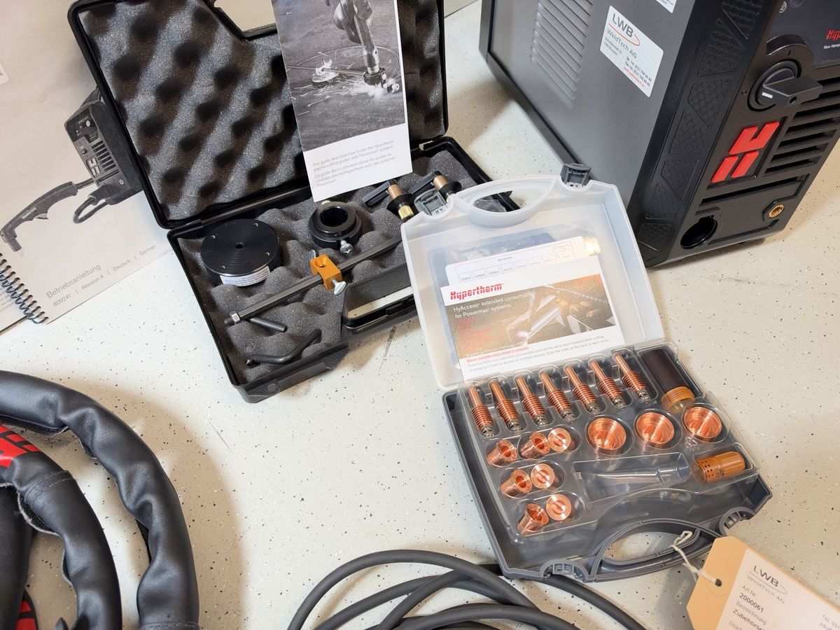 Tutte le macchine: Plasmaschneidanlage Hypertherm Powermax45 XP – Usato da Rohrbach venduto da Medoc80 1