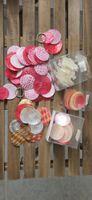 6 Deko Ketten in div Muster und Farben