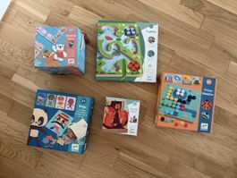 Djeco Lernspiele Set 5-teilig neuwertiger Zustand