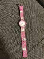 flick flack Kinderuhr mit Einhörnern in rosa