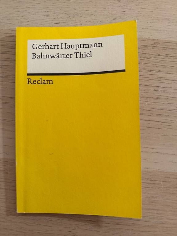 Libri: Bahnwärter Thiel - Gerhart Hauptmann – Usato da Birsfelden venduto da jes_5r8c
