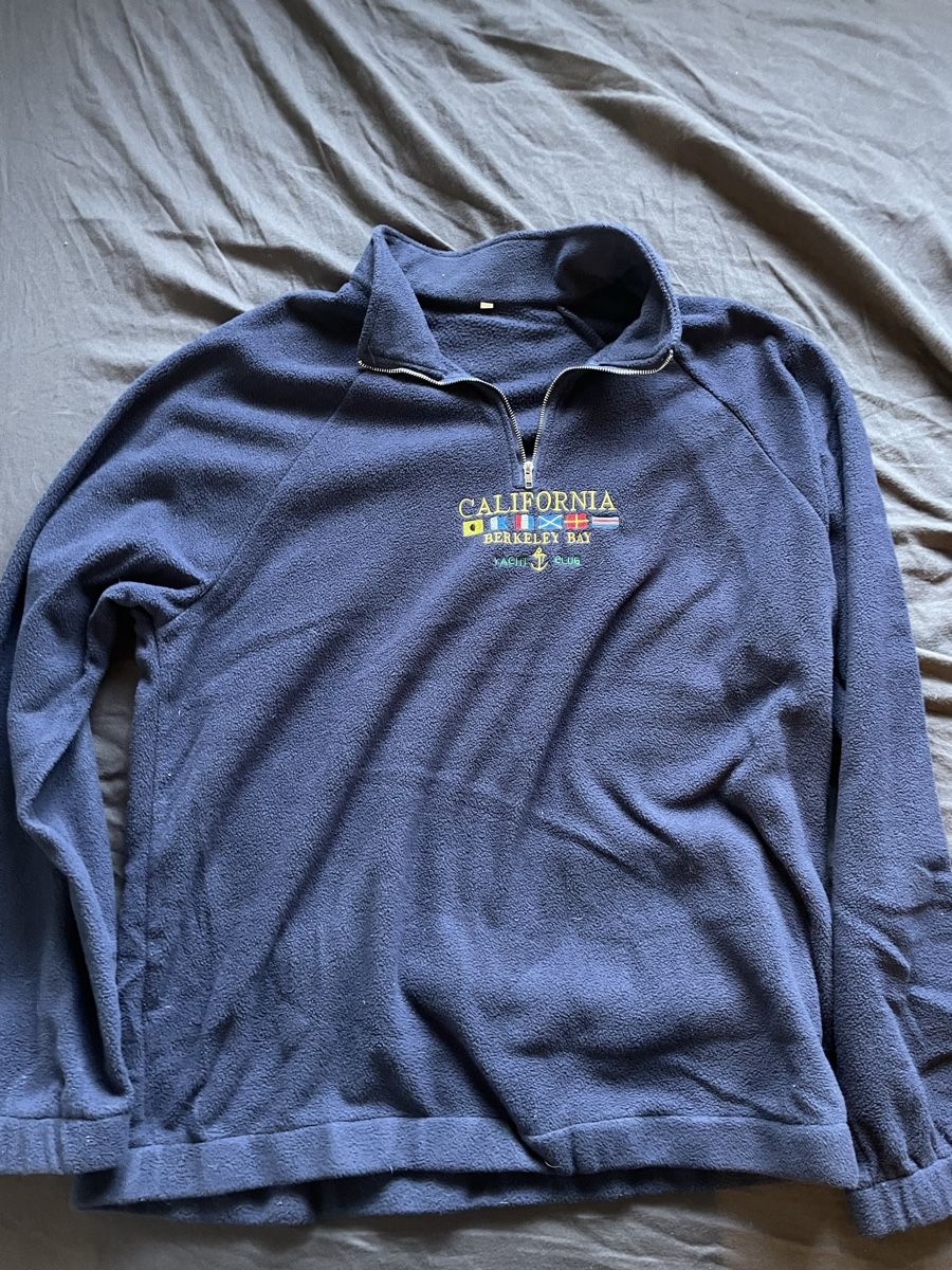 Maglioni & Felpe: Fleece Pullover California blau Grösse M – Usato da Spreitenbach venduto da dar_26yd