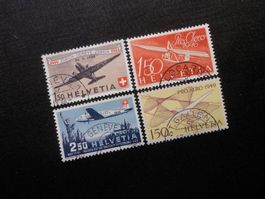 CH Z 40/41/42/45 Flugpost 1944 CHF 170