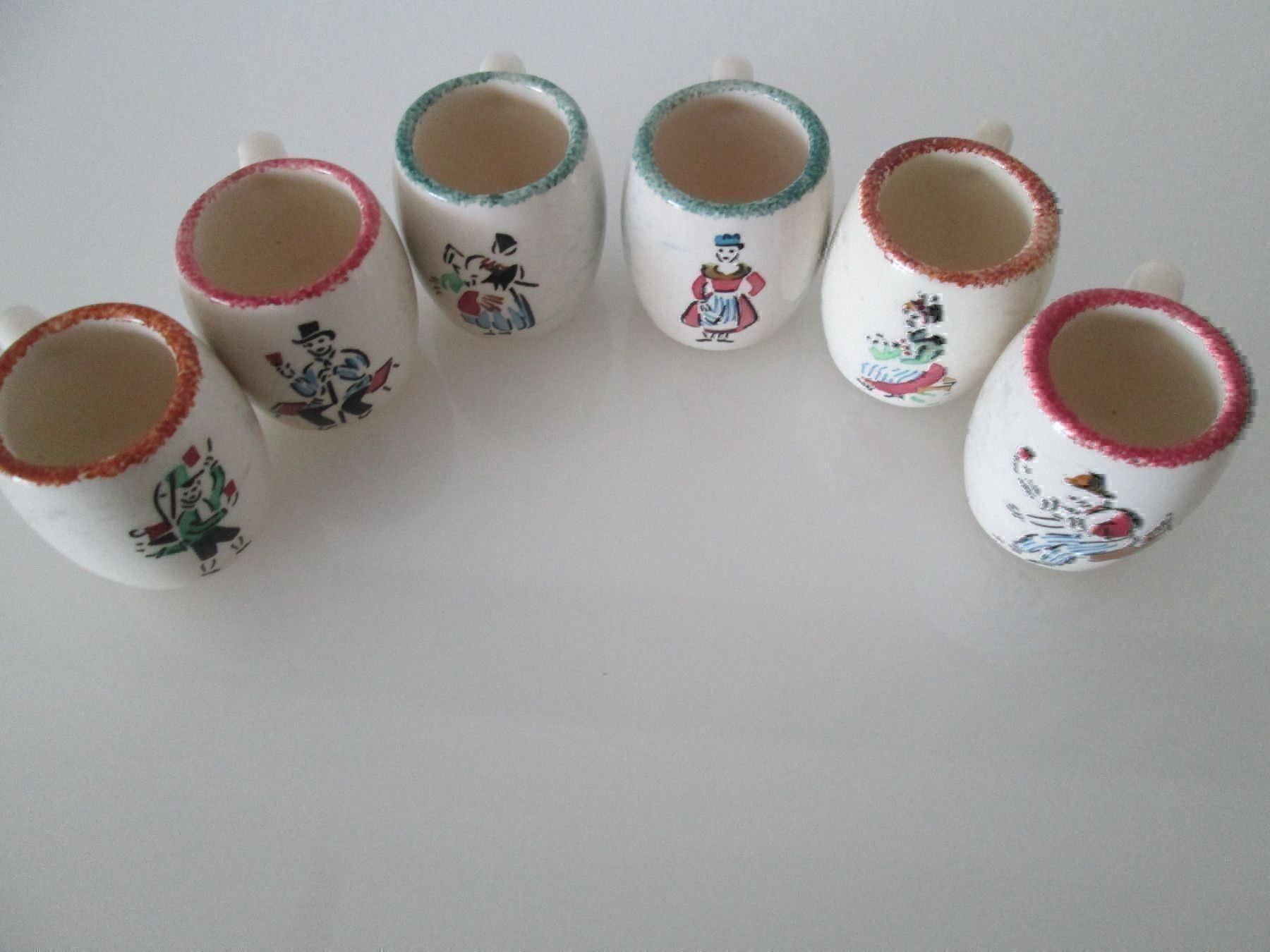 Tazze: 6 Stk.mini Tassen Keramik – Usato da Movelier venduto da ddomenika 2