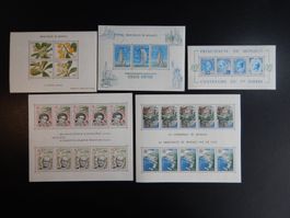 Monaco Block Lot mit 10 Blöcken **