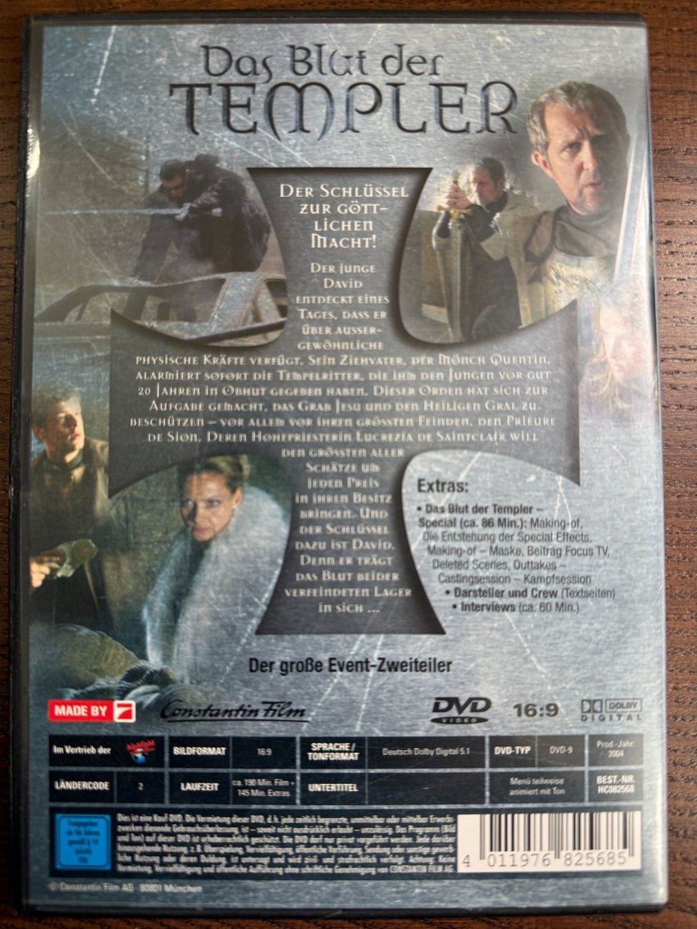 Tutti i DVDs: Das Blut der Templer – Usato da Zürich venduto da FilmFreunde 1