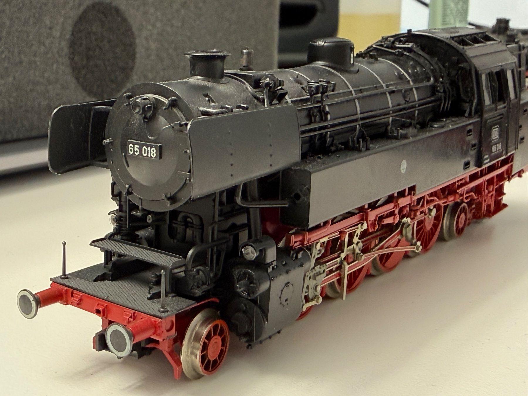 Fleischmann Trains électriques: FLM 4065 BR 65 Dampflok mit Decoder / DCC HO – D'occasion à Jonschwil par sutfra12